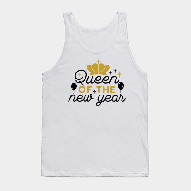 Queen Of The New Year 2023 Tank Top by mcoshop